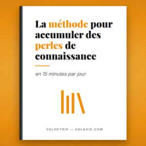 Accumuler des connaissances en 15 minutes par jour
