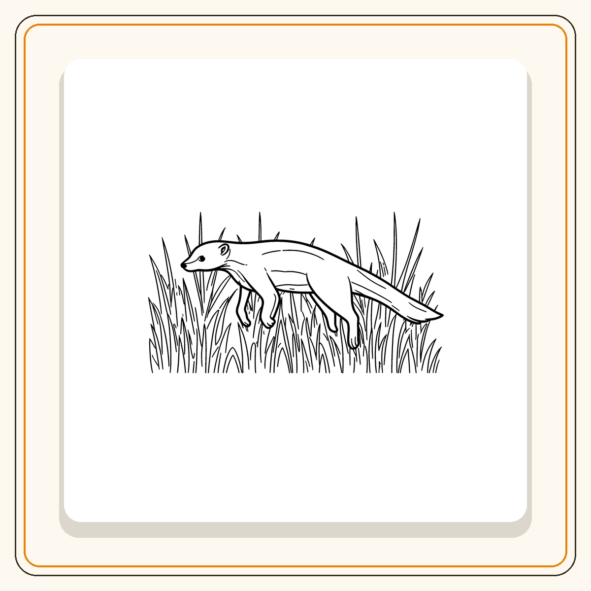 74 coloriages faciles d'animaux de la forêt – Image 11