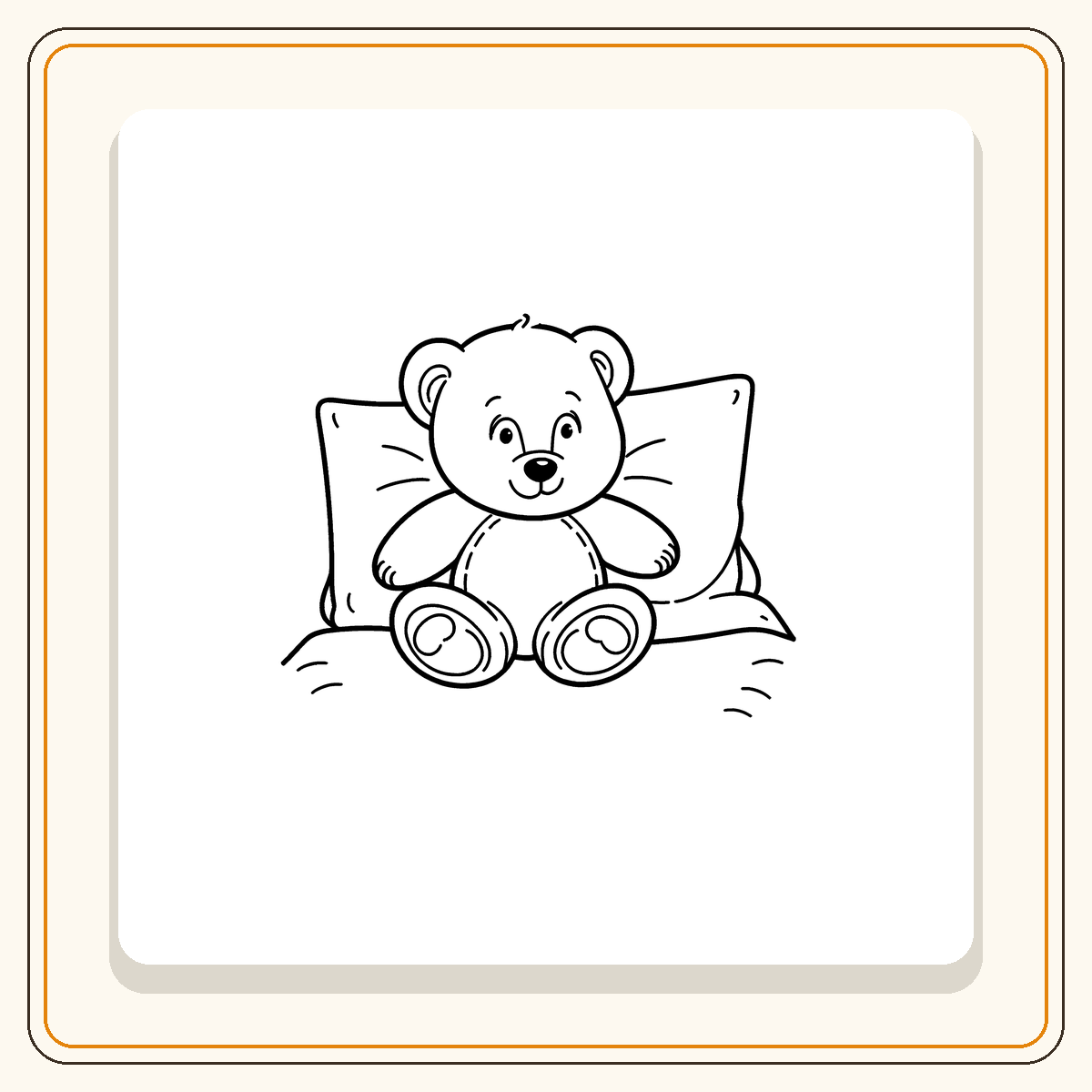 47 coloriages faciles de doudous – Image 5