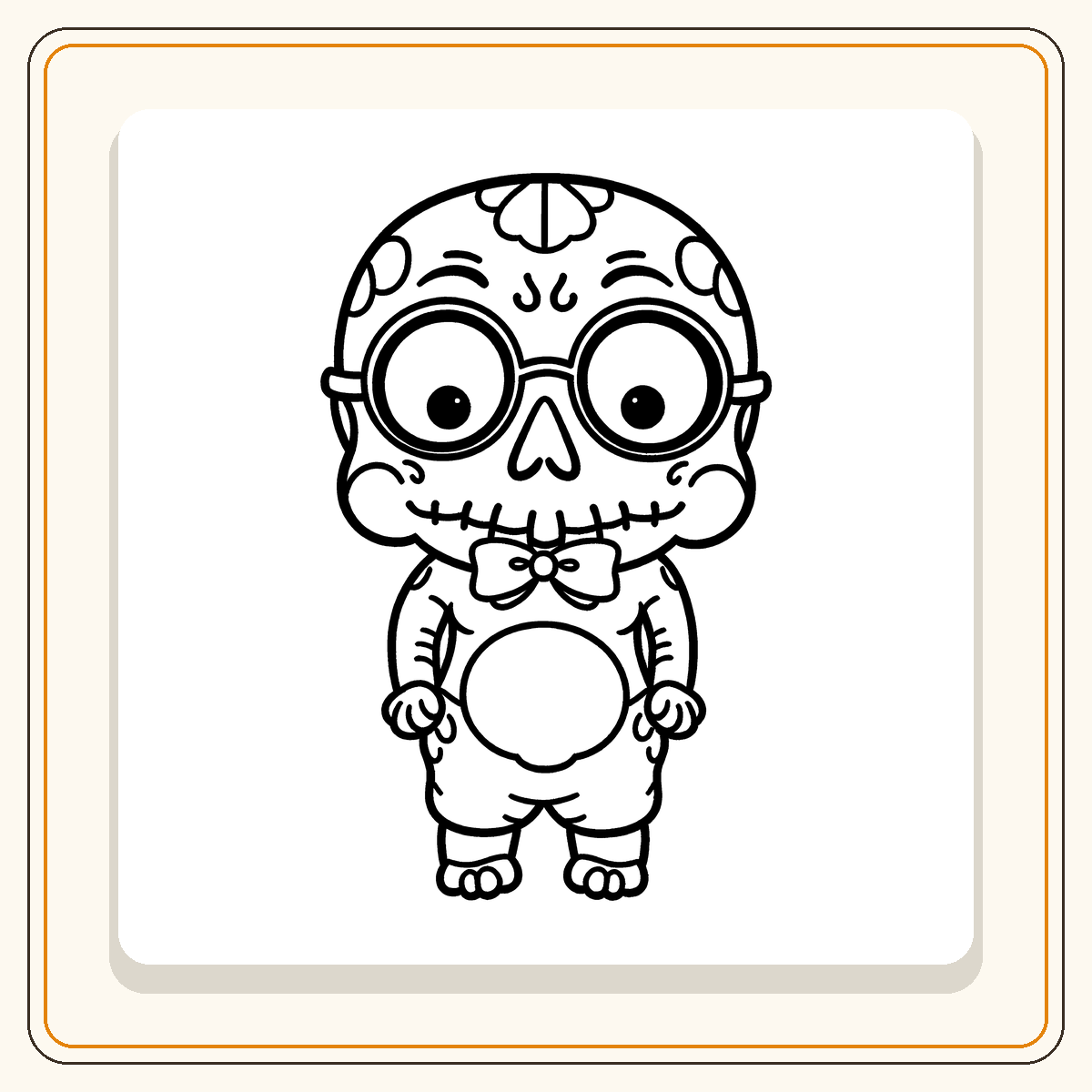 59 coloriages de crânes en fête (calaveras) — Jour des Morts – Image 11